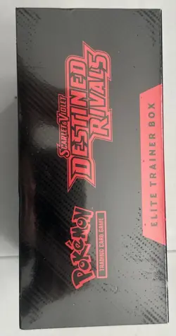 Pokemon TCG Scarlet & Violet Destined Rivals ETB Elite Trainer Box - New Sealed - Image 3