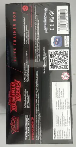 Pokemon TCG Scarlet & Violet Destined Rivals ETB Elite Trainer Box - New Sealed - Image 4