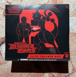 Pokemon TCG Scarlet Violet Destined Rivals Elite Trainer Box Sealed - Image 1