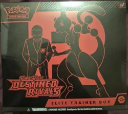 Pokemon TCG Scarlet and Violet Destined Rivals ETB Elite Trainer Box, Sealed - Image 1
