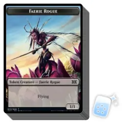 10 pcs Faerie Rogue // Soldier Double Masters 2022 2X2 Magic MTG MINT CARD - Image 1