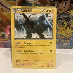 Zekrom 50/99 (Non-Holo) Next Destinies - Pokemon Card TCG Light Play - Image 1