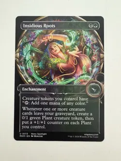 Insidious Roots Showcase MTG Magic the Gathering Card NM Near Mint MKM - Image 1