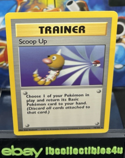 Scoop Up78/102 Base Set Regular Rare WOTC 1999 Pokemon Card TCG Excellent F/S - Image 1