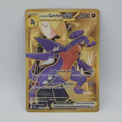 Pokemon Cynthia's Garchomp EX 241/182 Sv10: Destined Rivals Hyper Rare Card Mint - Image 1