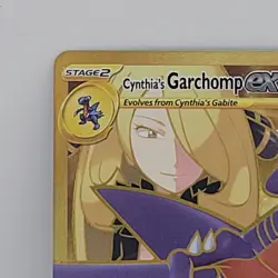 Pokemon Cynthia's Garchomp EX 241/182 Sv10: Destined Rivals Hyper Rare Card Mint - Image 3