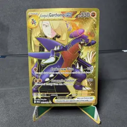 Pokemon Card Cynthia's Garchomp ex 241/182 Sv10: Destined Rivals Gold Rare - Image 1
