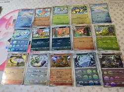 67x Black Bolt White Flare Pokeball Reverse Holo Pokemon Card Lot - Image 3