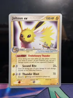 Jolteon ex 109/113 WORLD CHAMPIONSHIP 2006 (Jimmy Ballard) Pokemon Card - NM - Image 1