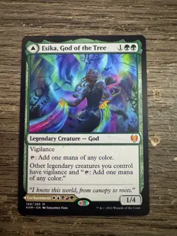 Magic the Gathering Legendary Creature: Esika, God of the Tree Kaldheim Foil - Image 1