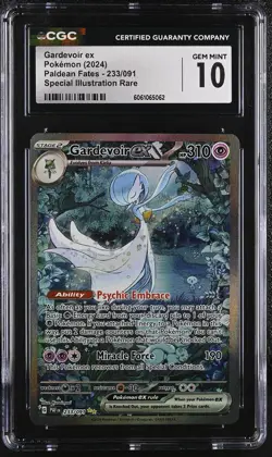 Gardevoir EX 233/091 Special Illustration Rare Pokemon CGC 10 Gem Mint *062 - Image 1