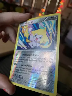 Pokemon TCG Jirachi Roaring Skies 42/108 1st Edition Reverse Holo Holo Rare - Image 2
