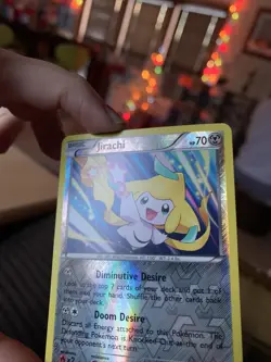 Pokemon TCG Jirachi Roaring Skies 42/108 1st Edition Reverse Holo Holo Rare - Image 4