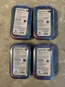 Lot of 4 Pokemon TCG Prismatic Evolutions Mini Tins NEW SEALED - Image 2