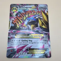 Pokemon XY M Metagross EX XY35 Holo Mega Evolution Lot MP - Image 3