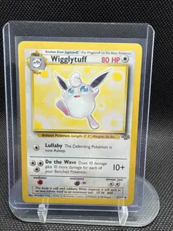 Pokemon TCG Wigglytuff Jungle 32/64 Never Played, Near Mint!! - Image 1
