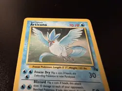 Pokemon Fossil Articuno 2/62 Holo Rare - LP - WotC Vintage 1999 - Image 4