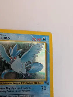Articuno - 2/62 - Holo Rare - Unlimited Edition Pokemon Fossil - Image 3