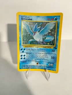 Articuno - 2/62 - Holo Rare - Unlimited Edition Pokemon Fossil HP - Image 1