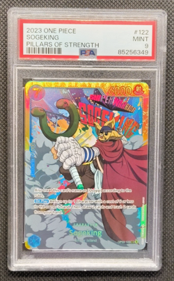 2023 One Piece OP03-122 - Sogeking SEC - PSA 9 - Image 1