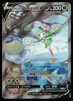Hisuian Lilligant V (Alternate Full Art) 163/189 SWSH10: Astral Radiance Pokemon - Image 1