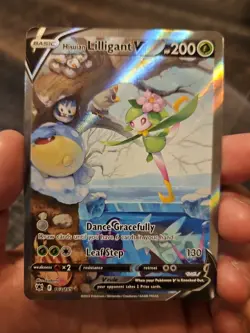 Hisuian Lilligant v 163/189 Astral Radiance Alternate Full Art Pokemon Card - Image 1