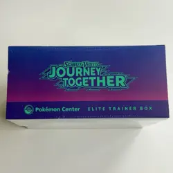 LOT OF 2! Pokemon Center Scarlet & Violet Journey Together Elite Trainer Box ETB - Image 2
