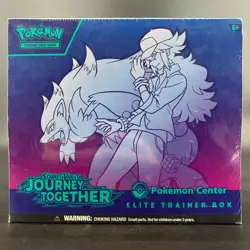 Journey Together Pokemon Center Elite Trainer Box ETB Scarlet & Violet Card TCG - Image 1