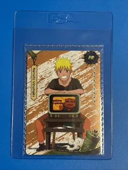 PSA Magazine x Kayou Exclusive NARUTO Uzumaki PROMO CARD + Card Saver - Image 1