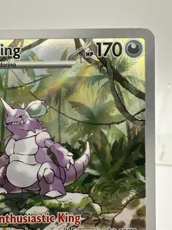 Pokemon TCG Nidoking Scarlet & Violet 151 Illustration Rare Card 174/165 - Image 4