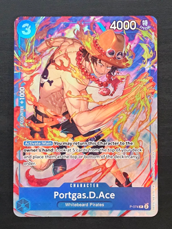 Portgas D. Ace P-074 - One Piece Premium Card Collection -Best Selection Vol. 3 - Image 1
