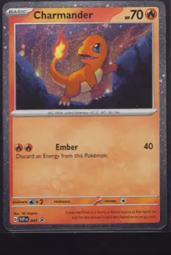 Charmander - 047 (Cosmos Holo) - SV: Scarlet & Violet Promo Cards - Image 1
