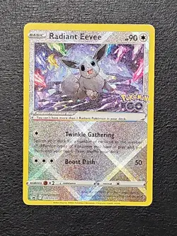 Radiant Eevee SWSH230 SWSH: Sword & Shield Promo Cards Holo - Image 1