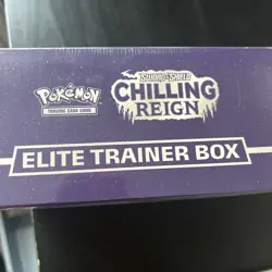 Pokemon TCG Chilling Reign Blue ETB Elite Trainer Box Ice Rider Calyrex Sealed✅ - Image 1