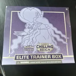 Pokemon TCG Chilling Reign Blue ETB Elite Trainer Box Ice Rider Calyrex Sealed✅ - Image 3