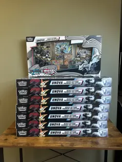 8 X Pokemon Unova Heavy Hitters Sealed Premium Collection - Image 1