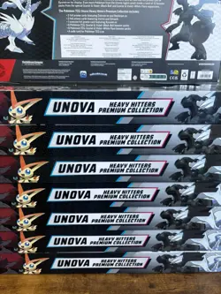 8 X Pokemon Unova Heavy Hitters Sealed Premium Collection - Image 4