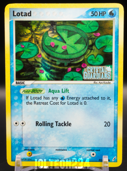 Pokemon TCG - Lotad 55/100 EX Crystal Guardians Reverse Holo Vintage Common - Image 1