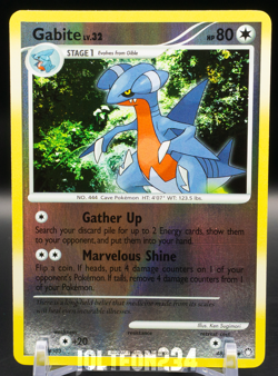 Pokemon TCG - Gabite 48/123 Mysterious Treasures Reverse Holo Uncommon - Image 1