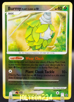 Pokemon TCG - Burmy (Plant Cloak) 78/132 Secret Wonders Reverse Holo - Image 1