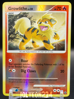 Pokemon TCG - Growlithe 89/132 Secret Wonders Reverse Holo Common - Image 1