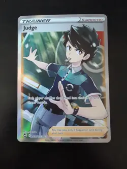 2022 Pokemon Judge TG25/TG30 Silver Tempest Trainer Gallery Holo - Image 1