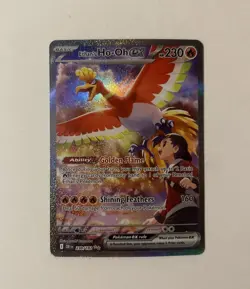 Ethan's Ho-Oh ex 230/182 Sv10: Destined Rivals Holo Pokemon Scarlet And Violet - Image 1