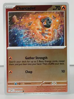 Charcadet - POKEMON - Phantasmal Flames - 019/094 - Reverse Holo - NM -T - Image 1