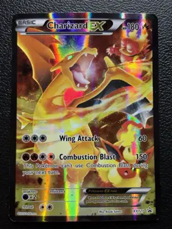 Pokemon TCG Charizard EX XY121 Black Star Promo MP - Image 1