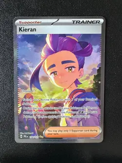 POKEMON TCG - PRISMATIC EVOLUTIONS - KIERAN 174/131 - Image 1