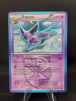 Espeon 48/116 - 2013 Non-Holo Plasma Freeze Pokemon TCG - LP/MP - Image 1