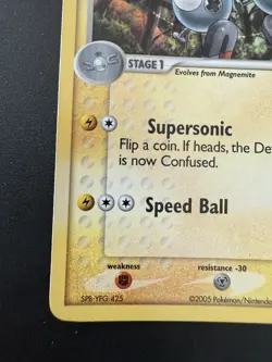 Pokemon TCG 2005 EX Delta Species Magneton 48/113 Stamped Reverse Holo NM - Image 5
