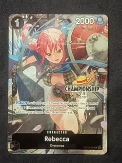 One Piece TCG Rebecca OP04-092 Championship 25-26 Celebration Pack - Image 1