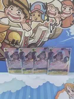 Jewelry Bonney (SR) OP13-108 Play Set Carrying on His Will One Piece. 4 copies. - Image 1
